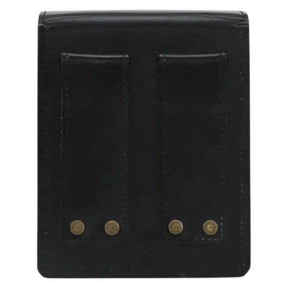 LOUIS VUITTON Pister Shoulder Bag Leather Black M92222 LV Auth bs31308 - Picture 3 of 14